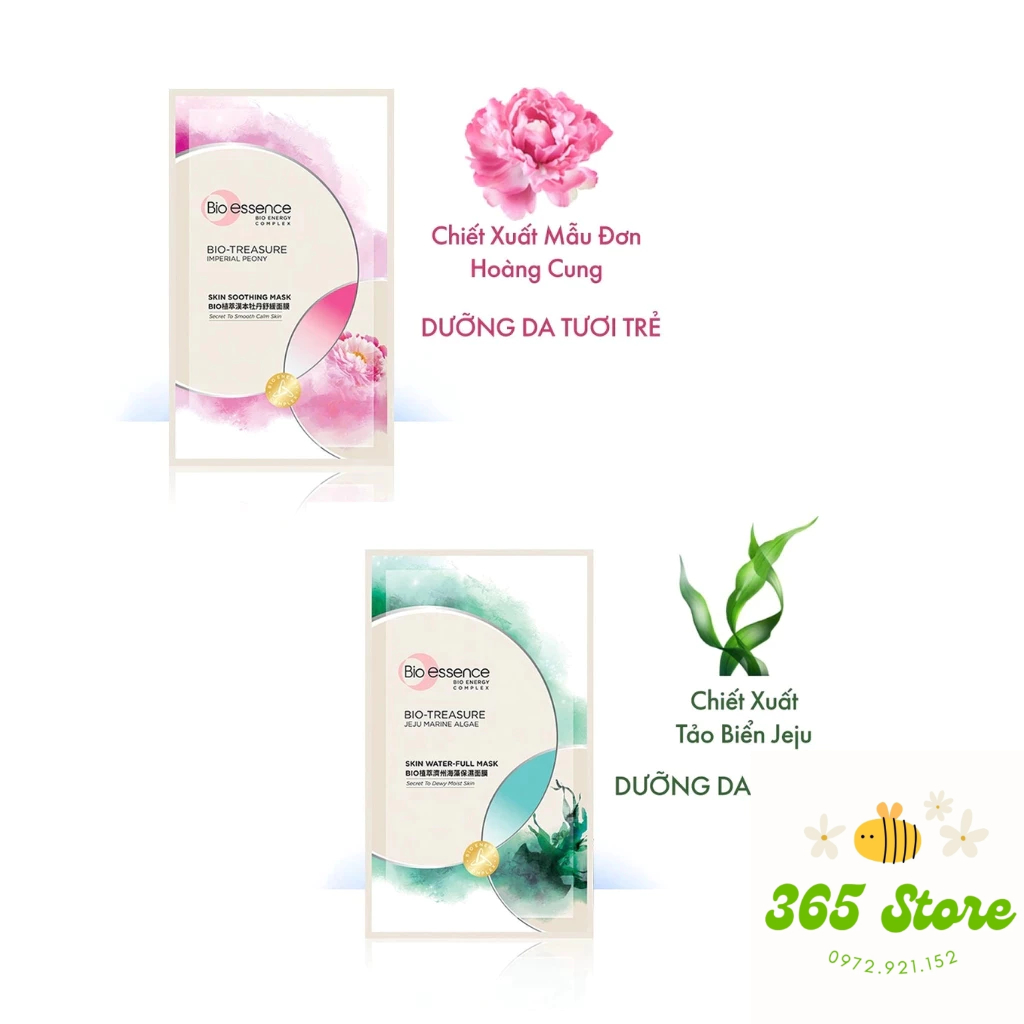Mặt Nạ trẻ hóa da/Dưỡng Ẫm Bio Essence 20ml