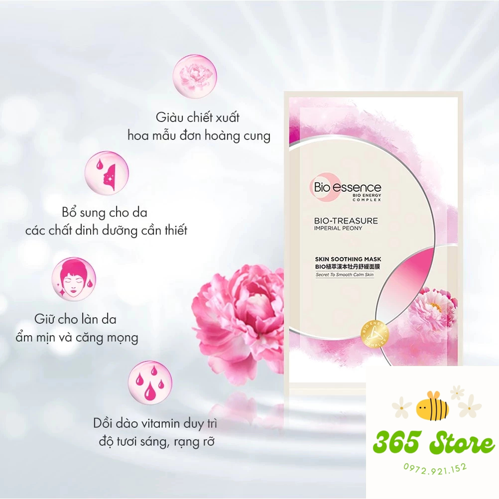 Mặt Nạ trẻ hóa da/Dưỡng Ẫm Bio Essence 20ml