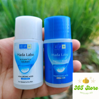 Dung dịch cấp ẩm dưỡng trắng vượt trội Hada labo 20ml- Hàng mini