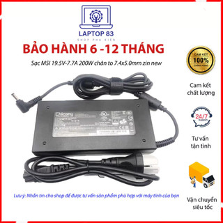 Sạc msi 19.5v-7.7a 150w chân to 7.4x5.0mm zin new