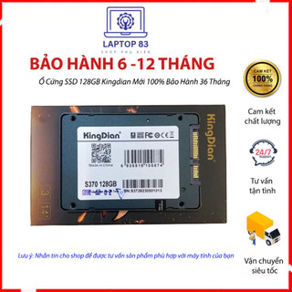Ổ cứng ssd 128gb kingdian mới bảo hành 36 tháng