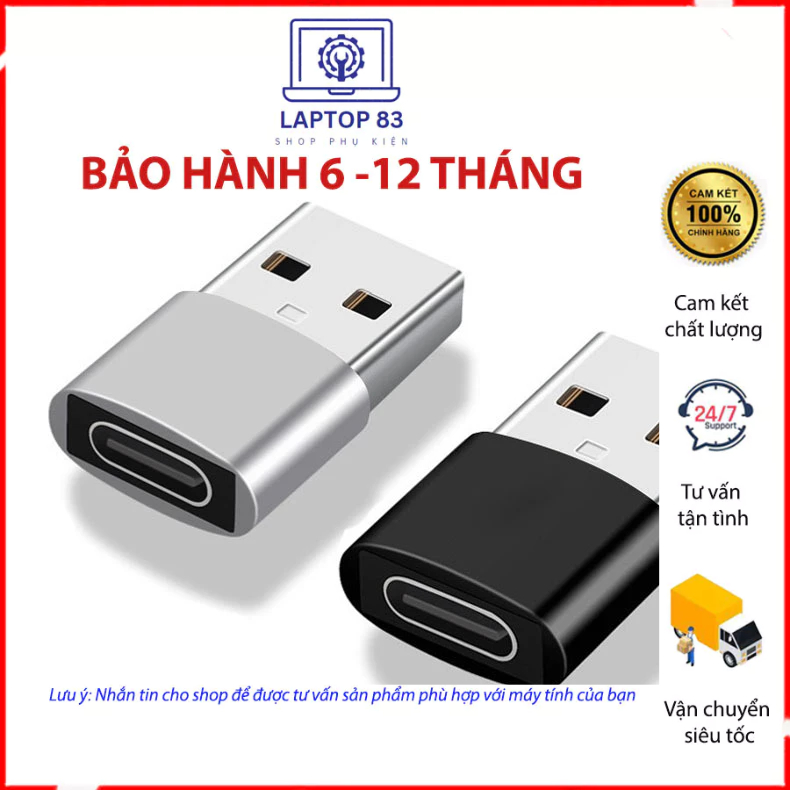 Đầu chuyển đổi Type C sang USB