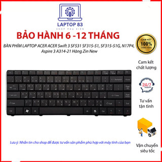 Bàn phím laptop acer emachines e520 e720 d525 d725, aspire 4332 4732 new