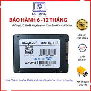 Ổ cứng ssd 256gb kingdian mới bảo hành 36 tháng