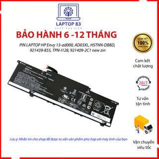 Pin laptop hp envy 13-ad000, ad03xl,envy x360 15t-ed000, envy x360 13-ay0360ng new zin