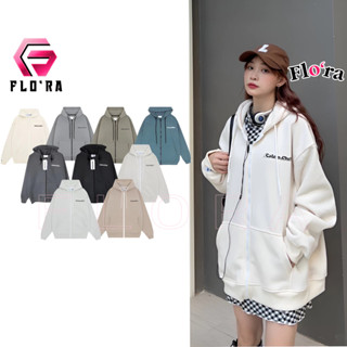 Áo Khoác Nỉ In Chữ CALEM CLUB Chất Nỉ Bông Dày Dặn KN21, Áo Hoodie Khóa Kéo Form Rộng Unisex Nam Nữ Nhiều Màu Flo'ra