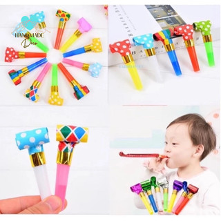 Còi thổi chúc mừng Sinh Nhật bằng nhựa độ dài linh động