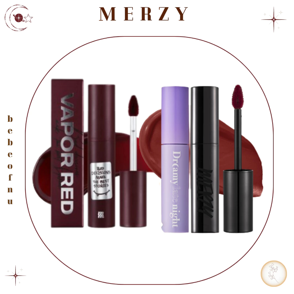 Son kem Merzy Dreamy Late Night/ Noir/ Red Mellow Tint
