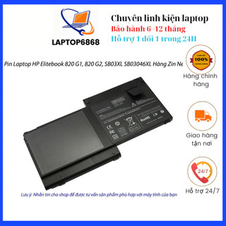 Pin laptop hp elitebook 820 g1, 820 g2, sb03xl sb03046xl hàng zin new