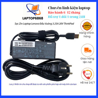 Sạc zin laptop lenovo đầu vuông 3.25a 20v thinkpad e431 e440 e450 e531 e540 e550 e555 e560 t430 t440 t440s t440p t450