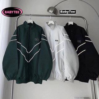 Áo khoác dù WZS SYMBOLIC Ulzzang Nam Nữ Unisex Hot Form Rộng 2 Lớp Bomber Jacket BabyTee