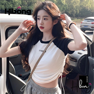 Áo croptop ôm body lettering đẹp sexy nữ, áo thun chất borip kiểu thêu họa tiết thời trang hàn quốc - hibong