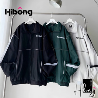  Áo Khoác Dù In Chữ SYMBOLIC Unisex Nam Nữ Chất Dù 2 Lớp KD13 Áo Khoác Bomber Form Rộng Cổ Đứng Sọc Tay Phối Màu Ulzzang 