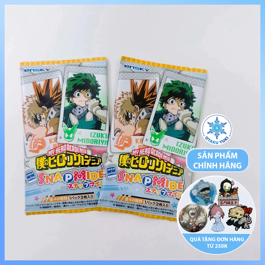 Gói Thẻ Nhân Phẩm Snapmide 2 Boku No Hero Academia