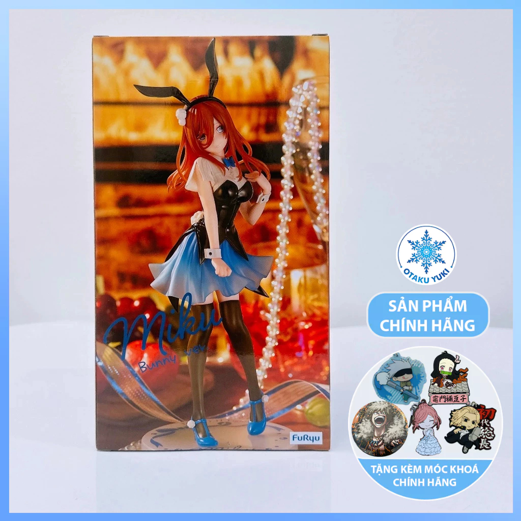 Mô Hình Nakano Miku - Trio-Try-It- Bunny girl Ver Figure  Gotoubun no Hanayome