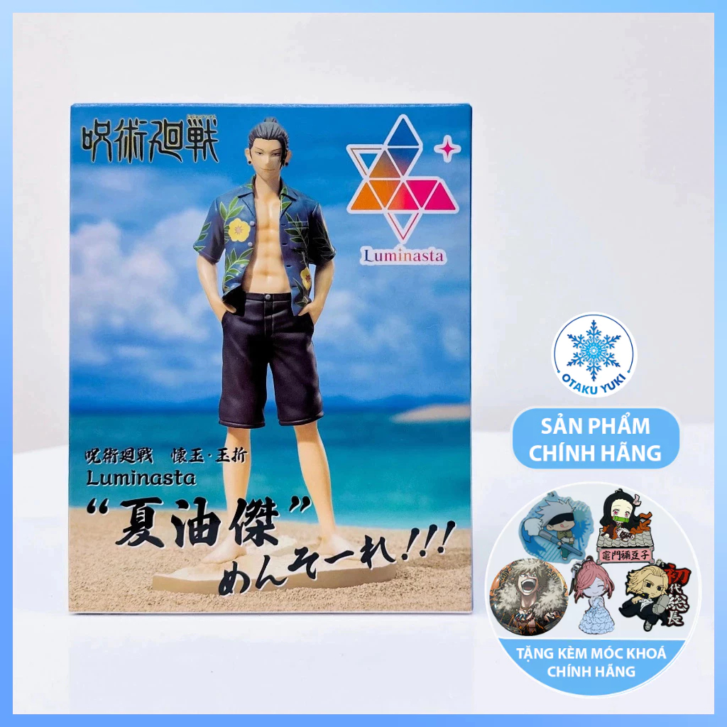 Mô Hình Geto Suguru - Mensore!!! Luminasta Jujutsu Kaisen Figure