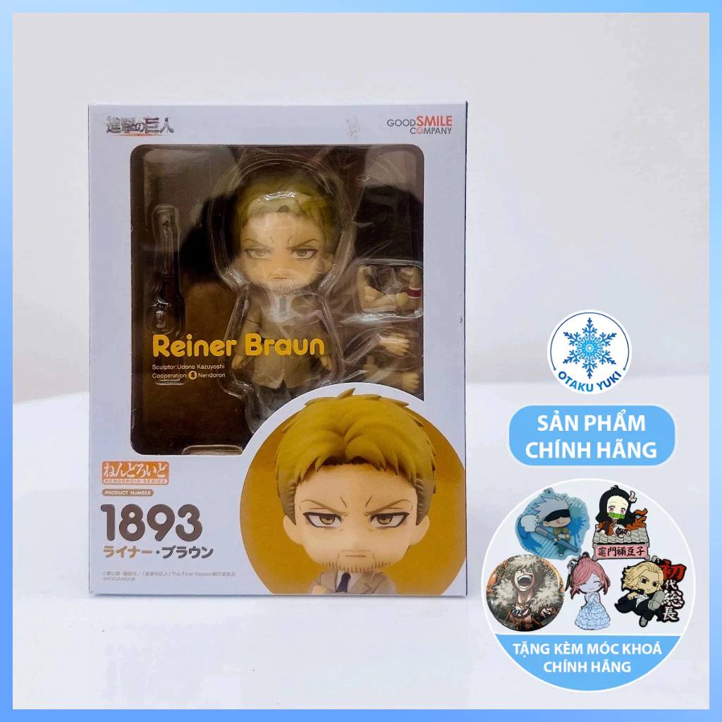 Mô Hình Nendoroid Reiner Braun - Nendoroid 1893 Attack on Titan