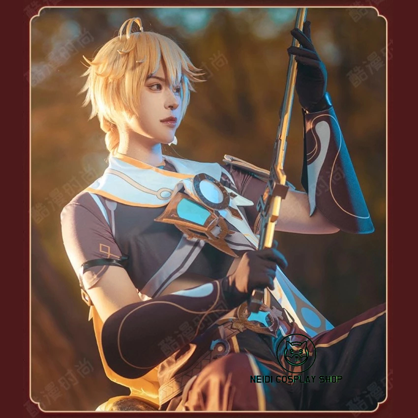 [Order 7-10 Ngày] Trang Phục Hoá Trang Cosplay Aether (Genshin Impact)(Cosplay)