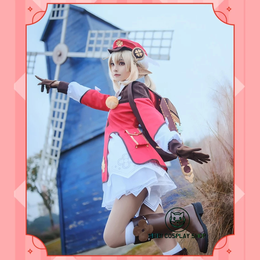 [Order 7-10 Ngày] Trang Phục Hoá Trang Cosplay Klee (Genshin Impact)(Cosplay)