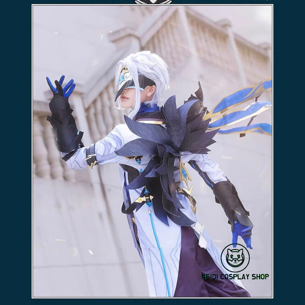 [Order 8-15 Ngày] Trang Phục Hoá Trang Cosplay Il Dottore (Genshin Impact)(Cosplay)