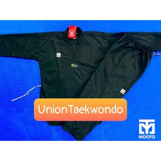Võ Phục Mooto Kim Cương Màu Đen x UnionTaekwondo
