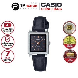 Đồng hồ nữ dây da casio nữ ltp-e176l-1avdf | ltp-e176l-1a
