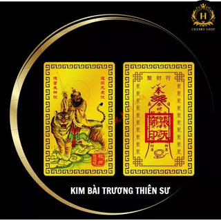 Kim Bài Trương Thiên Sư - trấn trạch, bình an