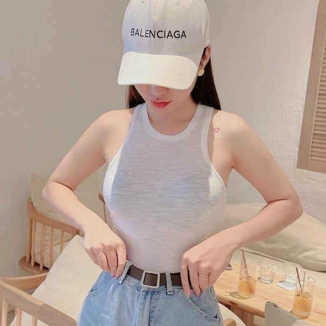 Áo Ba Lỗ Nữ Cotton C060 Mặc Đi Chơi Đi Hẹn Hò Siêu Đẹp