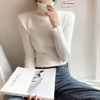 Áo thun cổ 3 phân, áo len gân cổ 6p body ôm mặc 4 mùa đều đẹp cun boutique