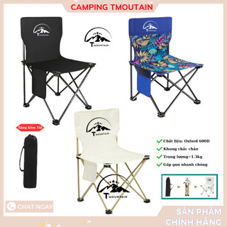 Ghế Gấp Gọn, Ghế Camping Câu Cá Dã Ngoại Dễ Mang Đi Du Lịch, Cắm Trại Ngoài Trời Thương hiệu cao cấp Tmountain -GCC1