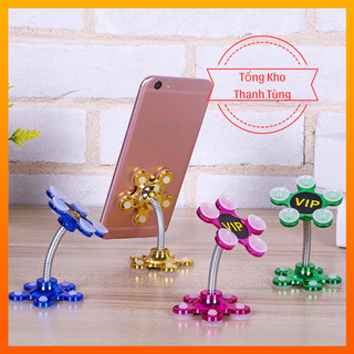 GIÁ ĐỠ ĐIỆN THOẠI ĐẾ HÚT CHÂN KHÔNG 2 ĐẦU