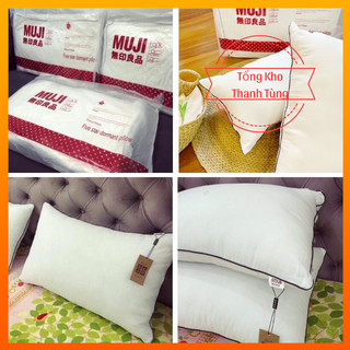 Ruột gối đầu MUJI XUẤT NHẬP KHẨU 2 CHIẾC KÍCH THƯỚC  50x70 cm