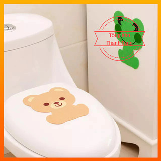 MIẾNG DÁN KHỬ MÙI TOILET THAN HOẠT TÍNH HÌNH THÚ NGỘ NGHĨNH