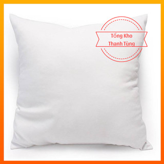 Ruột gối vuông 45 x 45 cm trang trí nội thất nhà cửa.