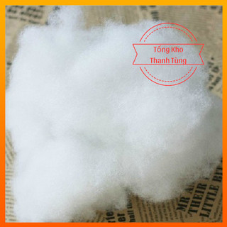 2kg Bông gòn nhồi chăn, ga, gối, đệm cao cấp chuẩn như hình