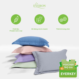 (Độc quyền) Vỏ gối nằm/ vỏ gối ôm EVERON - OL2311-18 chất liệu Tencel/Modal (Phiên bản giới hạn)
