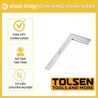 Thước góc nhôm 300mm công nghiệp tolsen 35039 - CHÍNH HÃNG