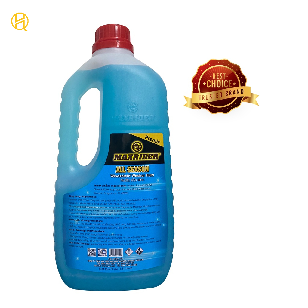 💯 NƯỚC LAU KÍNH PHA SẴN - MAXRIDER WINDSHIELD WASHER FLUID