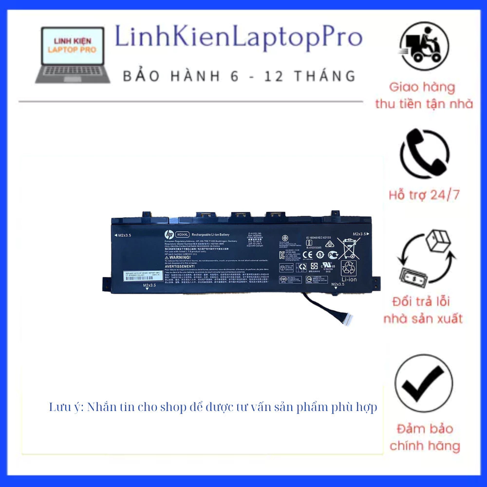 Pin Laptop Hp Envy X360 13-ag000 13-ar000 13-ah000 13-aq000 13m-aq000 KC04XL New Zin 100%