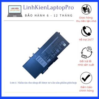Pin dell latitude 5480 5580 5280 5490 5491 5580 5590 zin new 100%