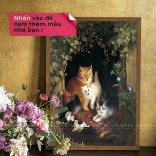 Tranh Decor trang trí nhà cửa, tranh in canvas, tranh để bàn trang trí phòng ngủ phòng khách (có kèm khung)