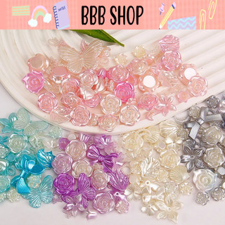 Set 10g charm phụ kiện trong suốt nhiều màu trang trí làm diy