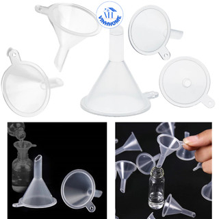 Phễu Nhựa Mini Trong Suốt Dùng Rót Chất Lỏng, Chiết Dung Dịch Mỹ Phẩm Size 3cm, Sản Phẩm Nhỏ Gọn Dễ Dàng Di Chuyển