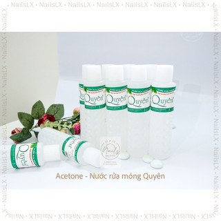 Nước rửa móng tay quyên 125ml, 500ml & 1000ml acetone polish remover