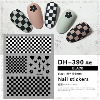 Stickers Caro DH-390 dán móng trang trí móng
