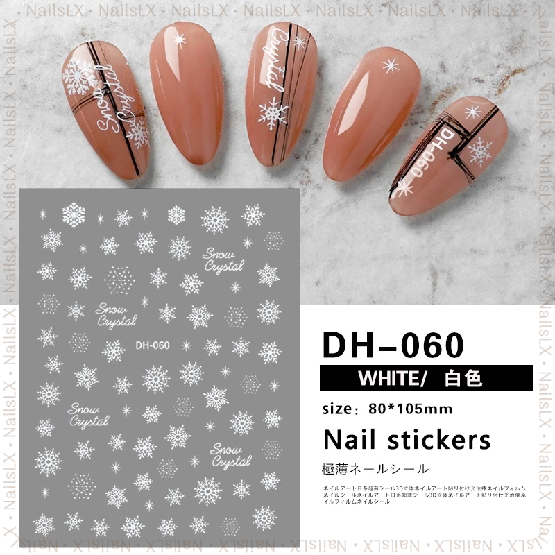 Những mẫu sticker mới 2024 hình dán móng Noel Christmas Giáng Sinh (Tấm) làm nail
