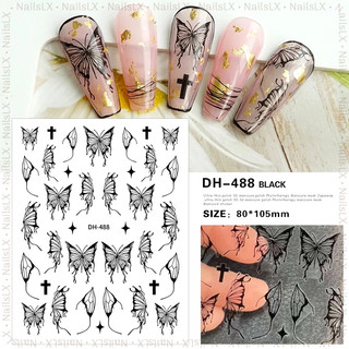 Những mẫu sticker mới 2024 hình dán móng Noel Christmas Giáng Sinh (Tấm) làm nail