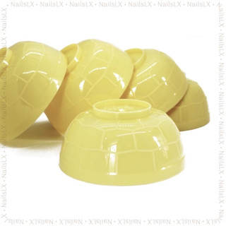 Chén nhựa tập đắp bột đắp bông học nail làm móng