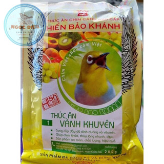 Cám Vành Khuyên Hiển Bảo Khánh (số 1) - Cám Dưỡng cho chim đang thay lông