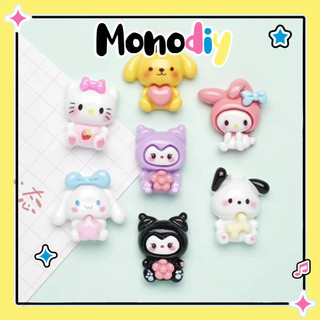 Charm sanrio dễ thương phụ kiện trang trí ốp điện thoại, toploader, khung tranh